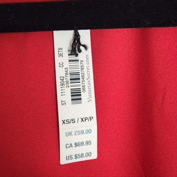 Victoria’s Secret Short Satin Kimono (XS/S) - Picture 6 of 7